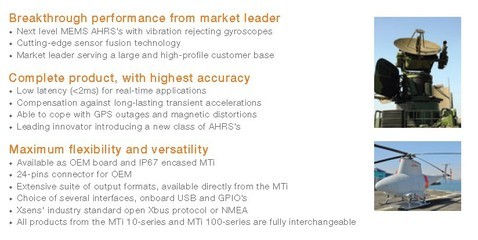 【AHRS姿態方位參考系統MTI】價格,廠家,圖片,角度傳感器,北京星網宇達科技股份導航業務部-